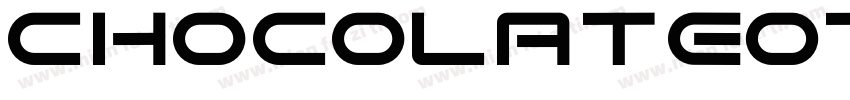 ChocolateOT Regular字体转换